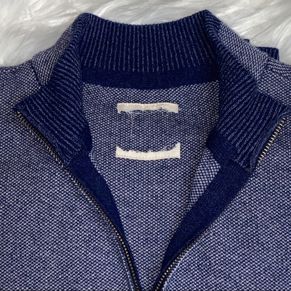 Marine Layer 1/4 Zip Woven Pullover - Picture 5 of 11